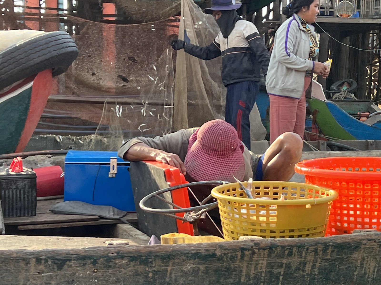 Bike The Floating Village and Sunset On Cruise 1/2 Day